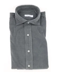Camisa Micropana Gris Plomo - The Nook Store