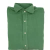 Camisa Micropana Verde Hoja - The Nook Store