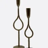 Candelabro antique brass - The Nook Store