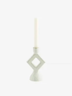 Candelabro Rombo Off White - The Nook Store