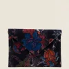 Cartera de Mano 59 Flores Azul Marino - The Nook Store