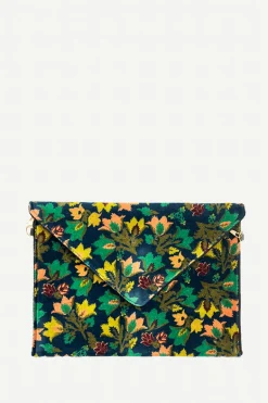Cartera de Mano 18 Flores Marino - The Nook Store