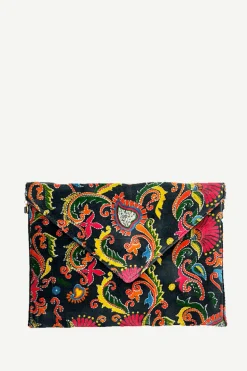 Cartera de mano Teja | Cartera color naranja | Bolso sobre