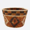 Cesto Mimbre Tricolor - The Nook Store