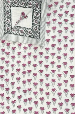 Colcha Edredón Queen 25 | Colcha estampado palmeras | The Nook