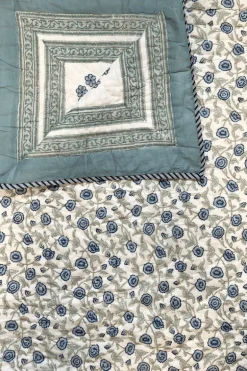 Colcha Edredón Queen 25 | Colcha estampado palmeras | The Nook