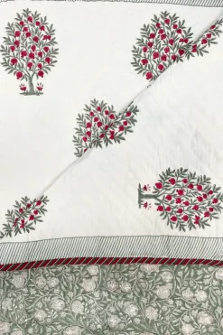 Colcha Edredón Queen 25 | Colcha estampado palmeras | The Nook