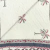 Colcha Edredón Queen 25 | Colcha estampado palmeras | The Nook