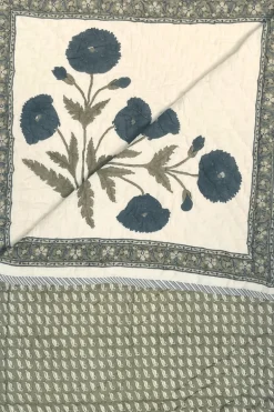 Colcha Edredón Queen 25 | Colcha estampado palmeras | The Nook