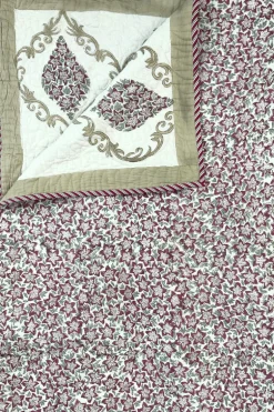 Colcha Edredón Queen 25 | Colcha estampado palmeras | The Nook
