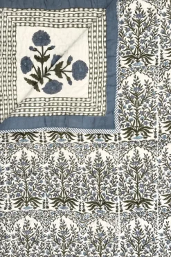 Colcha Edredón Queen 25 | Colcha estampado palmeras | The Nook