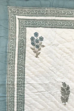 Colcha Edredón Queen 25 | Colcha estampado palmeras | The Nook