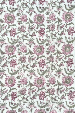 Colcha Edredón Queen 25 | Colcha estampado palmeras | The Nook