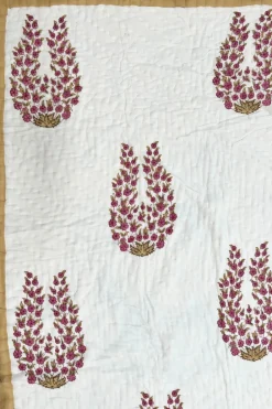 Colcha Edredón Queen 25 | Colcha estampado palmeras | The Nook