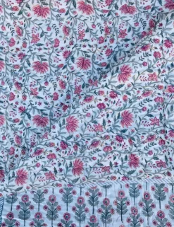 Colcha Edredón Queen 25 | Colcha estampado palmeras | The Nook