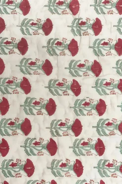 Colcha Edredón Queen 25 | Colcha estampado palmeras | The Nook