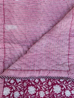 Colcha Edredón Queen 25 | Colcha estampado palmeras | The Nook