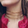 Collar Dos Hojas Plata Bañada Oro - Complementos Online | THE NOOK