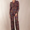 Conjunto Amelie Burdeos Flores - The Nook Store