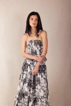 Conjunto Fabiana Palms grey - The Nook Store