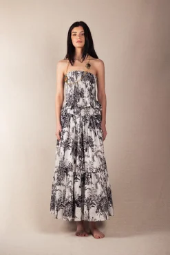 Conjunto Fabiana Palms grey - The Nook Store