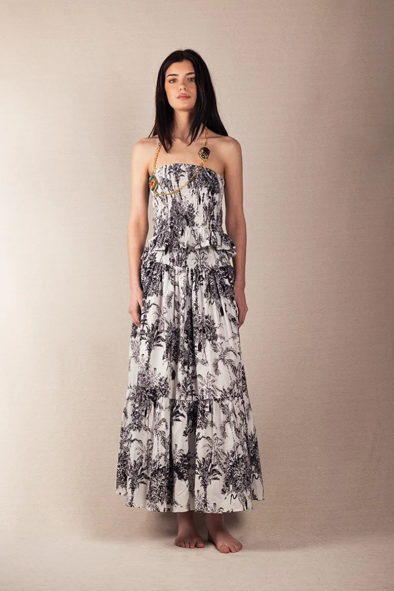 Conjunto Fabiana Palms grey - The Nook Store