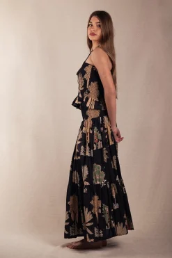 Conjunto Fabiana Tropical Negro - The Nook Store