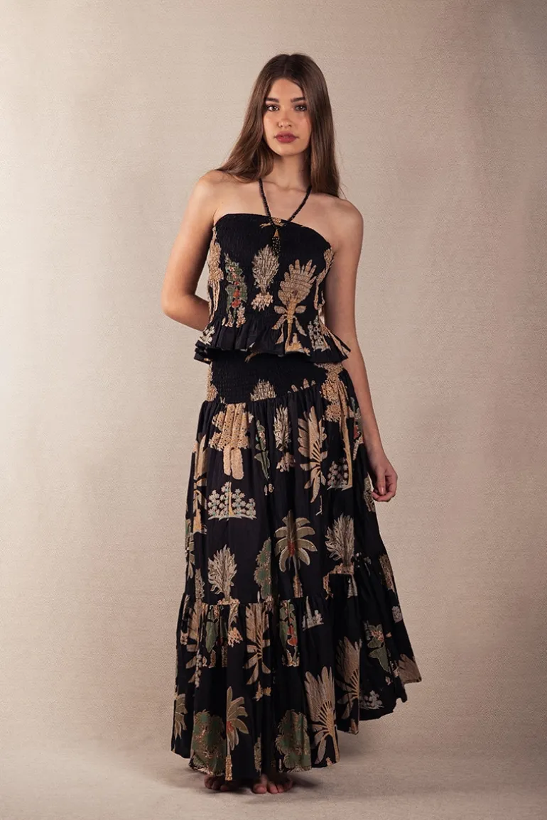 Conjunto Fabiana Tropical Negro - The Nook Store