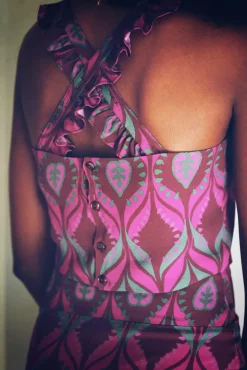 Conjunto Pipa Leaves Pink - The Nook Store