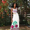Conjunto Suzani Bordado Blanco - The Nook Store