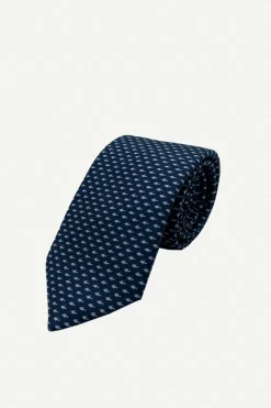 Corbata Azul Peces - The Nook Store