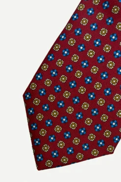 Corbata Burdeos Squares - The Nook Store