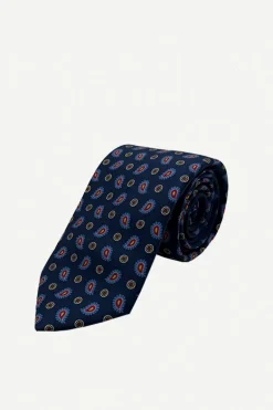 Corbata Cachemira Azul - The Nook Store
