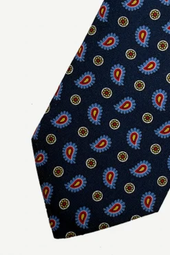 Corbata Cachemira Azul - The Nook Store