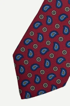 Corbata Cachemira Burdeos - The Nook Store
