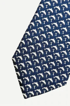 Corbata Delfín Azul - The Nook Store