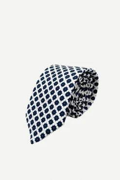 Corbata Escudos Blanca - The Nook Store