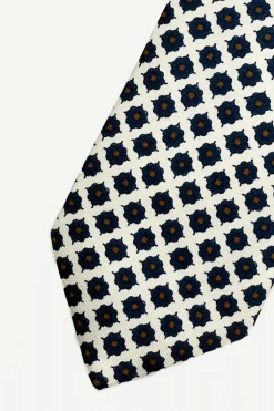 Corbata Escudos Blanca - The Nook Store