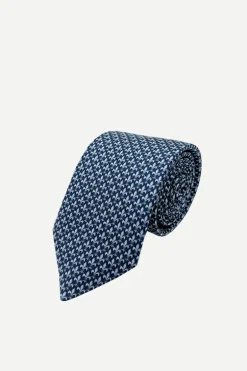 Corbata Flor de Lis Azul - The Nook Store