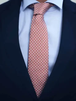 Corbata Flor de Lis Rojo - The Nook Store