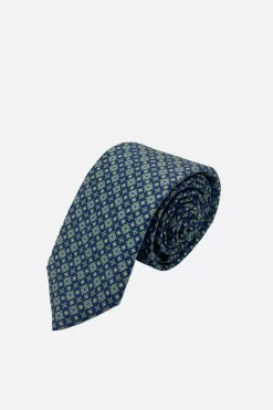 Corbata Flores Azul Marino - The Nook Store
