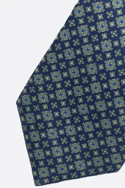 Corbata Flores Azul Marino - The Nook Store