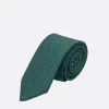 Corbata Flores Verde - The Nook Store