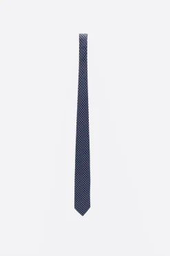 Corbata Geometría Azul - The Nook Store