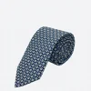 Corbata Geometría Azul Marino - The Nook Store