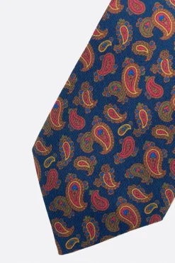 Corbata Paisley Azul - The Nook Store