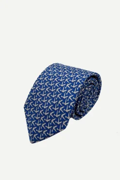 Corbata Pajaros Azul - The Nook Store