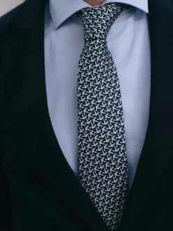 Corbata Pájaros Marino - The Nook Store
