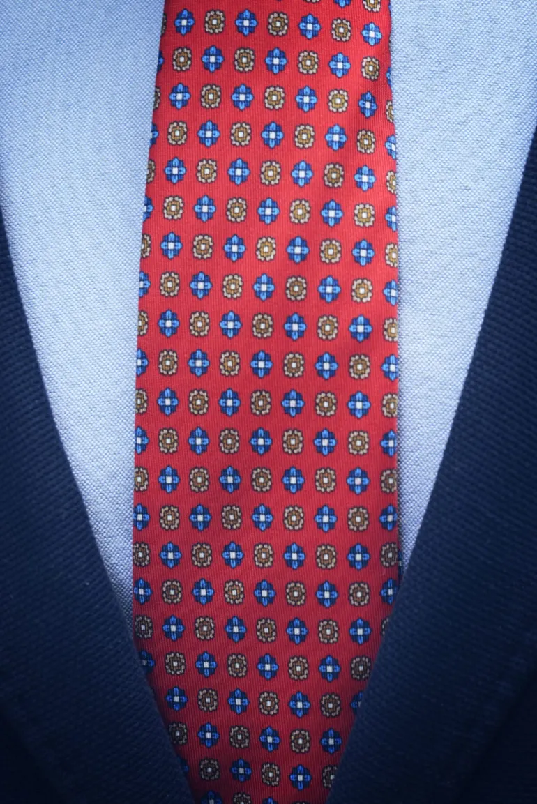 Corbata Roja Squares - The Nook Store