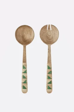 Cubiertos Madera y Bambú Natural - The Nook Store